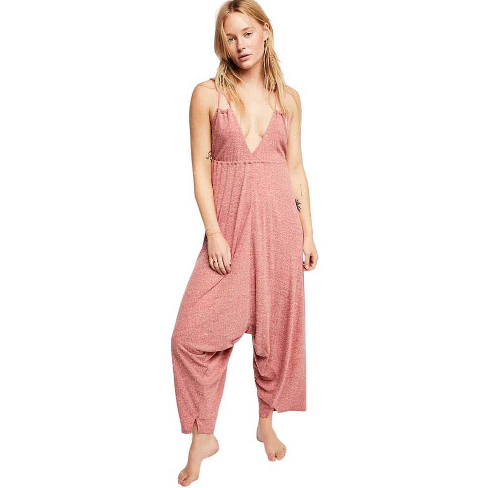 Free People Beach Manhattan Beach Jumper Fire Size Small Boho Cozy Lounge - Picture 2 of 12